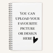 Uni 5,5 Zoll x 8,5 Zoll personalisieren Notizblock (Vorderseite)