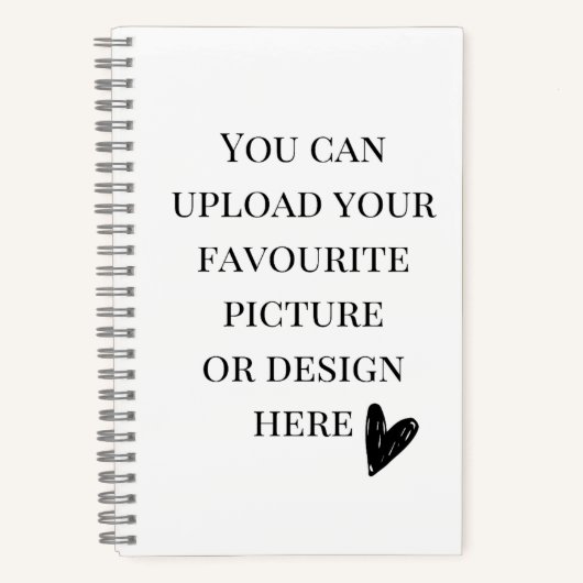 Uni 5,5 Zoll x 8,5 Zoll personalisieren Notizblock (Vorderseite)