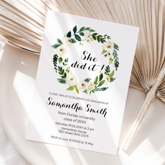 Uni-Abschluß Einladung