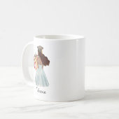 Uni-Abschluß Geschenk, von dem sie glaubte, sie kö Kaffeetasse (Vorderseite Links)