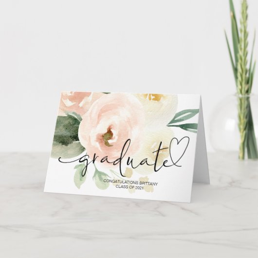 Uni-Abschluss Gifts High School Grad Glückwunsch Karte (Vorderseite)