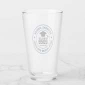 Uni Abschluss in der Sekundarstufe II Glas (Rückseite)