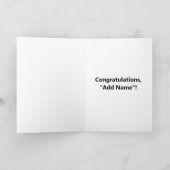 Uni-Abschluss Karte (Innenseite)