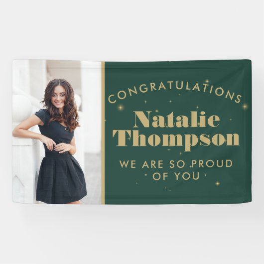 Uni-Abschluss oder Schule - maßgeschneidertes Foto Banner (Horizontal)