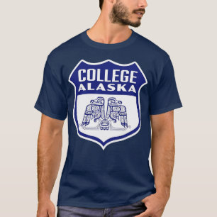 Uni Alaska Retro Bird Shield Blue T-Shirt