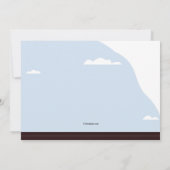 Uni an männliche Einladungen (Rückseite)