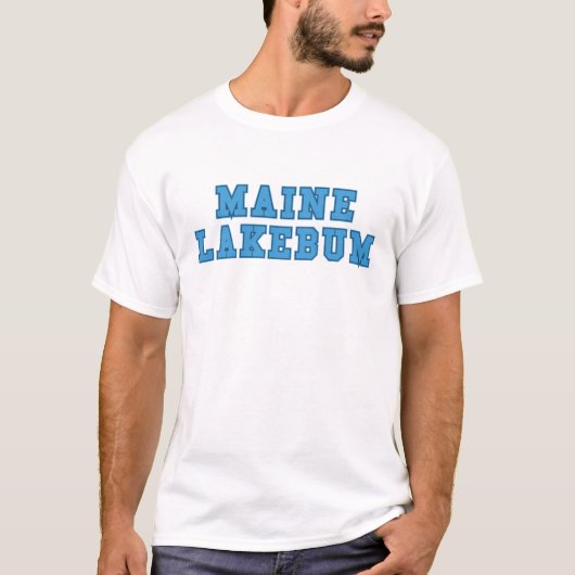 Uni-Art-T - Shirt Maines Lakebum (Vorderseite)