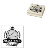 Uni Basketball Gummistempel (Stempel)