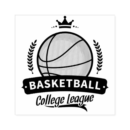 Uni Basketball Gummistempel (Prägung)