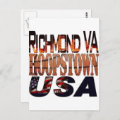 Uni Basketball Hoopstown Postkarte (Vorne/Hinten)