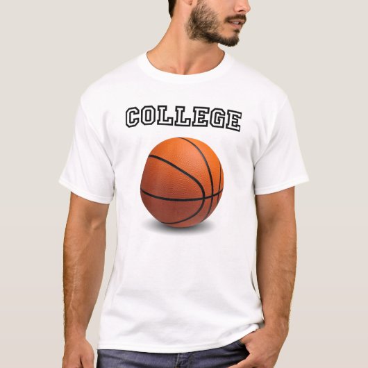 Uni Basketball T-Shirt (Vorderseite)