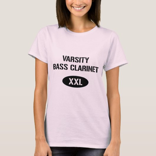 Uni-Bassklarinette T-Shirt (Vorderseite)