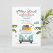 Uni - begrenzte Einladung (Stehend Vorderseite)