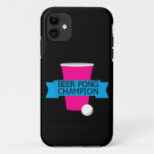 Uni Bierpong Champion Case-Mate iPhone Hülle (Rückseite)