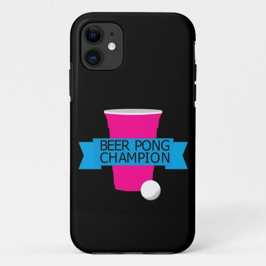 Uni Bierpong Champion Case-Mate iPhone Hülle (Rückseite)