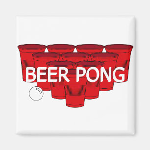 Uni Bierpong Magnet