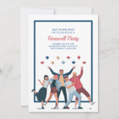 Uni Bound Farewell Party Einladung (Vorderseite)