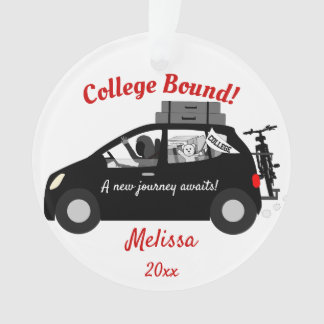 Uni Bound Girl Acrylic Ornament