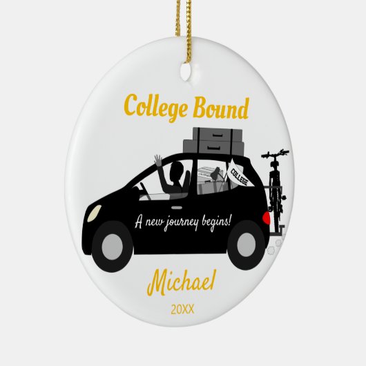 Uni Bound Male Keramik Ornament (Rechts)