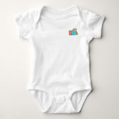 Uni-Camel One Piece Baby Strampler (Vorderseite)