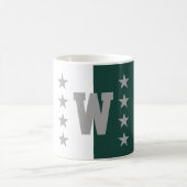 Uni Colors Hunter Green & White Kaffeetasse (Mittel)