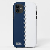 Uni Colors Navy Blue Case-Mate iPhone Hülle (Rückseite)