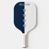 Uni Colors Navy Blue Pickleball Schläger (Rückseite)