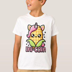 Uni-Corn! Niedlicher Maispun T-Shirt