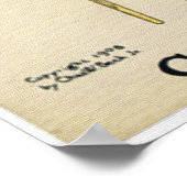 Uni Crews und Farbenplakat Poster (Ecke)