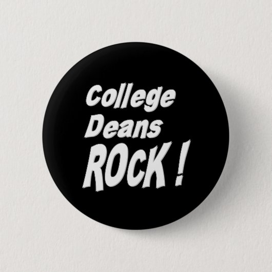 Uni-Dekane Rock! Knopf Button (Vorderseite)