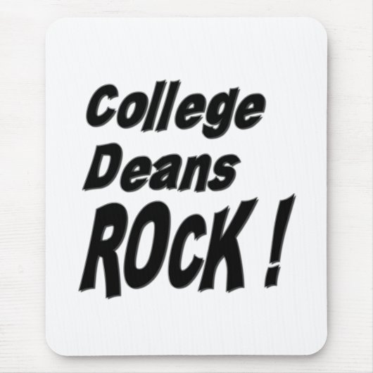 Uni-Dekane Rock! Mousepad (Vorne)
