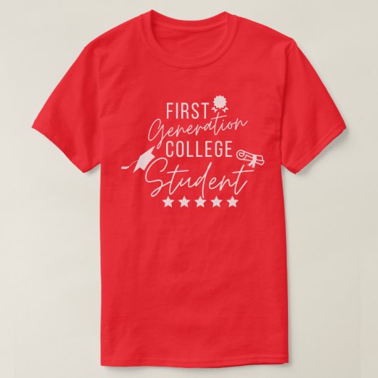 Uni der ersten Generation 6 T-Shirt (Design vorne)