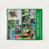 Uni der Grüne Schule Abschluss Fotos Wandteppich (Vorderseite (Horizontal))