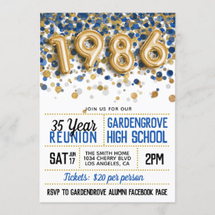 Uni der Hochschule 1986 Wiedersehen Einladung