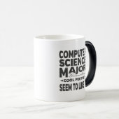 Uni der Informatik große Coole Menschen Verwandlungstasse (VorderseiteRechts)