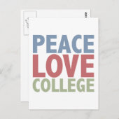 Uni der Liebe Postkarte (Vorne/Hinten)