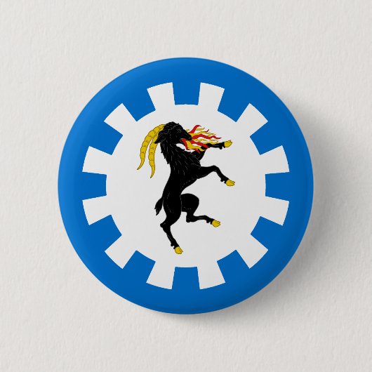 Uni des Abzeichens des gesegneten Herman Populace Button (Vorderseite)