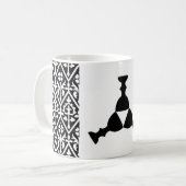 Uni des Abzeichens Yarnvid Populace Kaffeetasse (Vorderseite Links)
