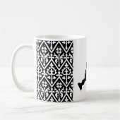 Uni des Abzeichens Yarnvid Populace Kaffeetasse (Links)