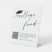 Uni des Minimalistischen Abschlusses Sockelschild (Vorderseite)