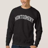 UNI des Pullovers der Universität MONTGOMERY (Vorderseite)