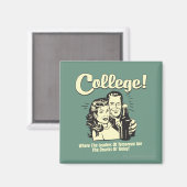 Uni: Die Staats- und Regierungschefs Morgen Betrun Magnet (Vorderseite/Rückseite)