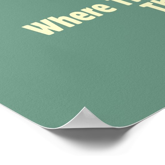 Uni: Die Staats- und Regierungschefs Morgen Betrun Poster (Ecke)