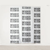 Uni Dorm Apartment Schlafzimmer Tapestes Wandteppich (Vorderseite)