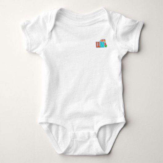 Uni-Duck One Piece Baby Strampler (Vorderseite)