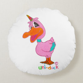 Uni Duck Pillow Rundes Kissen