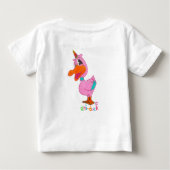 Uni-Duck-T-Shirt Baby T-shirt (Rückseite)
