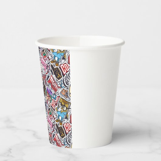 Uni Dynamic Art Urban Graffiti-Muster Pappbecher (Links)