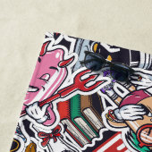 Uni Dynamic Art Urban Graffiti-Muster Strandtuch (Beispiel)