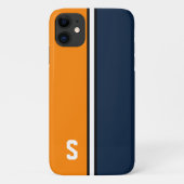 Uni Farben Signature Case Mate iPhone Fall (Rückseite)